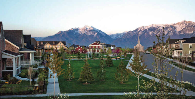 Walkable homes in Daybreak Utah