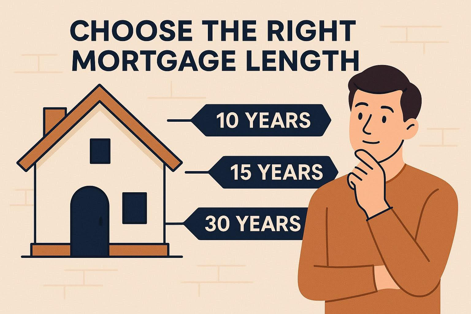 Choose the right mortgage length and rate