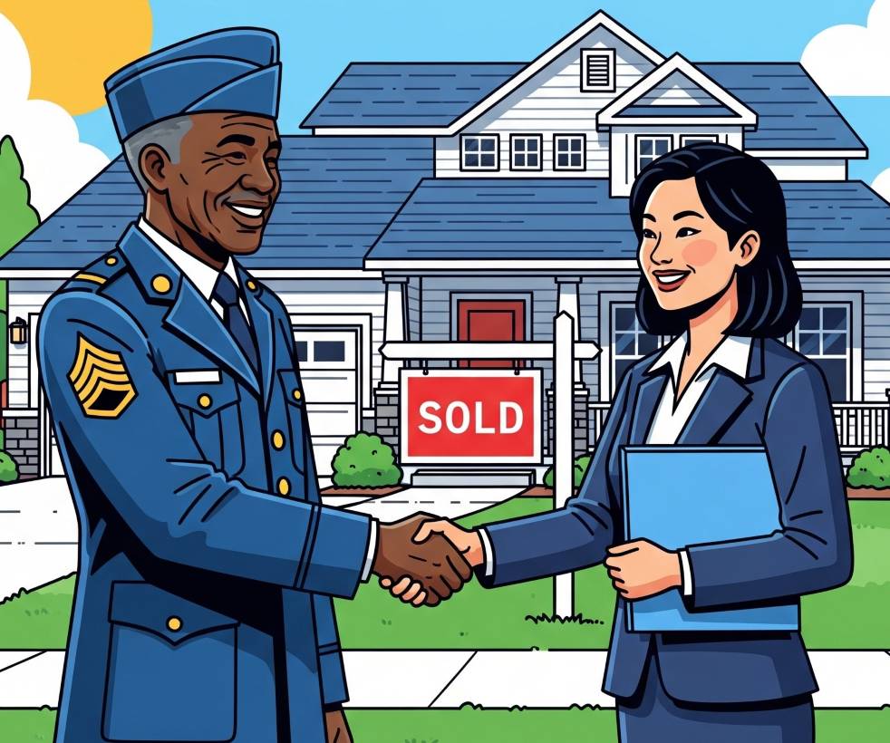 A veteran that purchased a home from approved VA loan lenders.