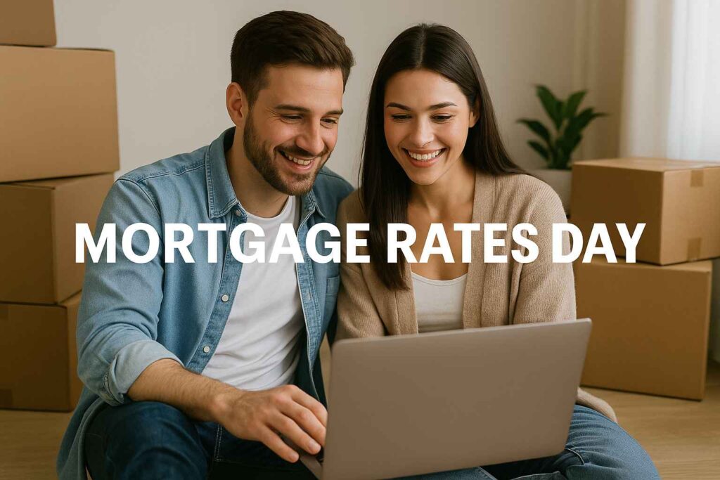 Mortgage calculator interface comparing FHA and Conventional refinance options for Utah homeowners
