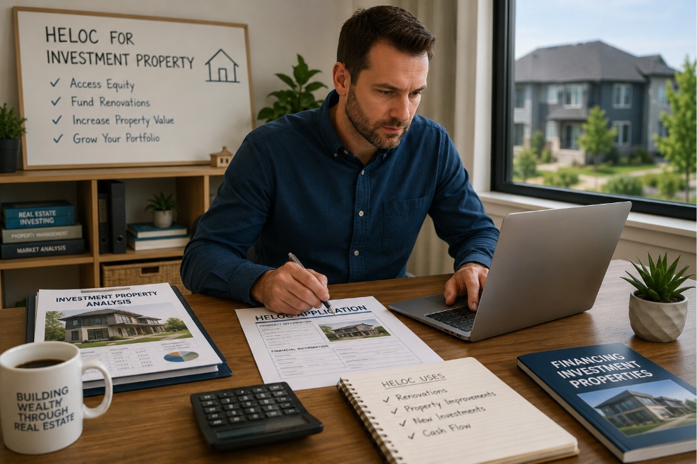 Real estate investor using a HELOC on an investment property